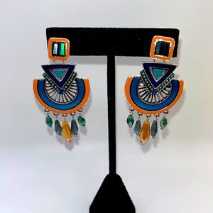 Geometric Drop Earrings